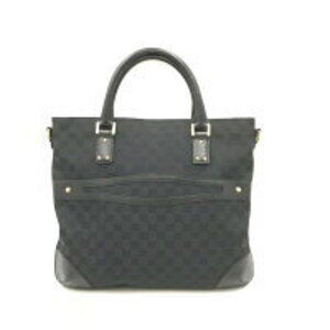 Gucci Canvas Bag GG Tote black
